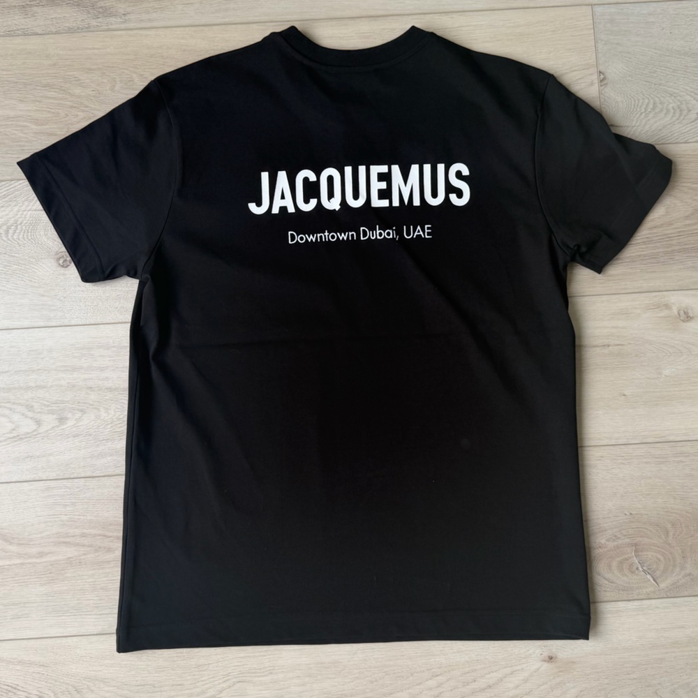 Jacquemus Black T-Shirt Tee Medium